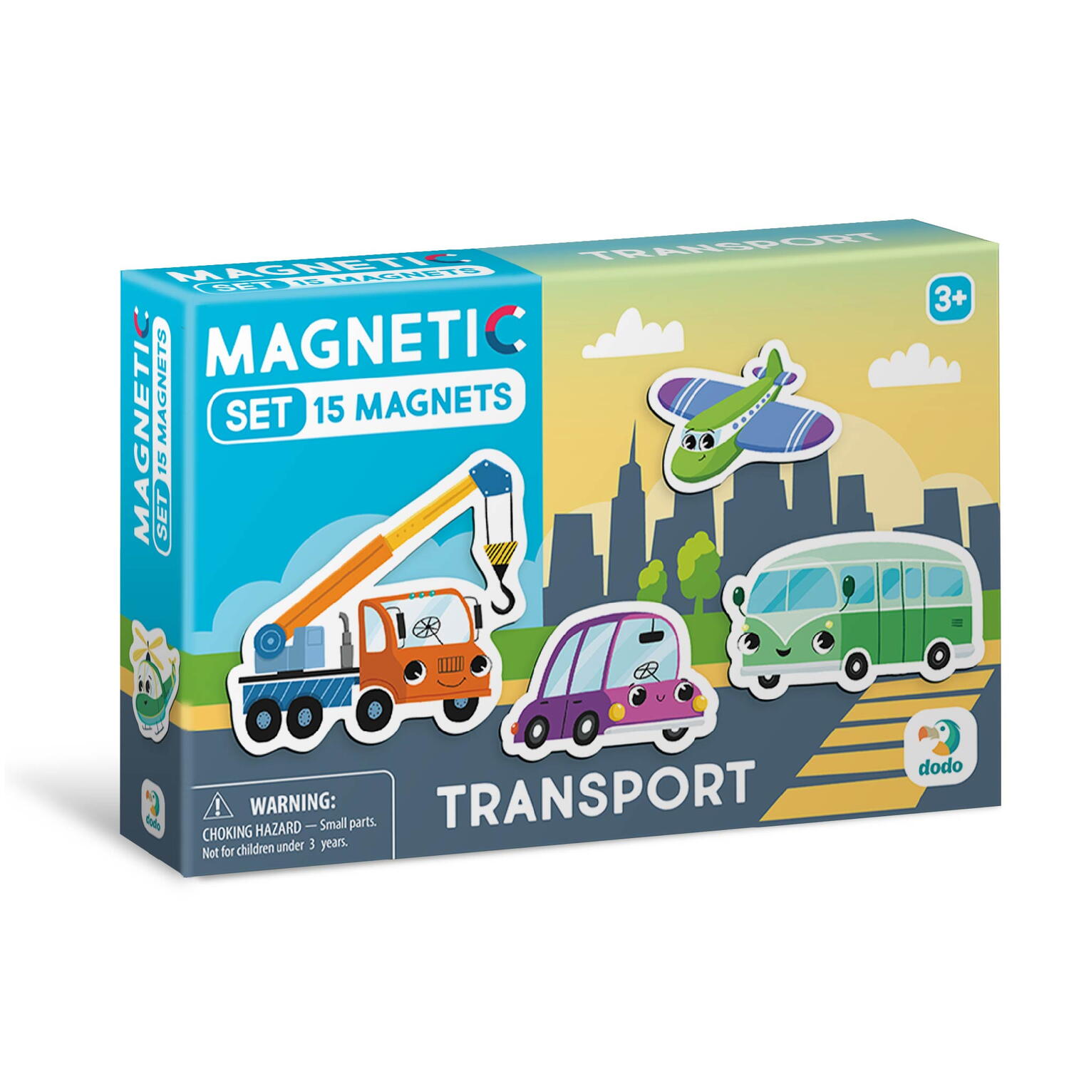 Set magneti - Mijloace de transport PlayLearn Toys
