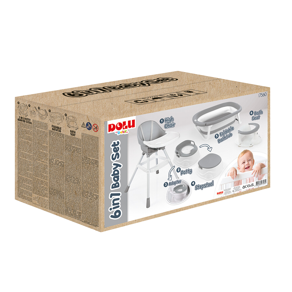 Setul bebelusului 6 in 1 PlayLearn Toys