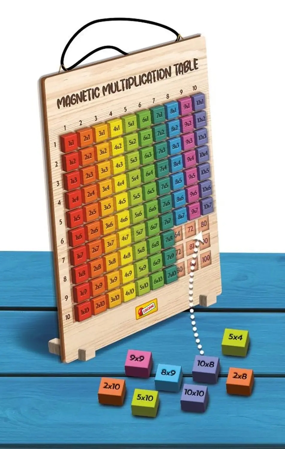 Tabla inmultirii magnetica PlayLearn Toys