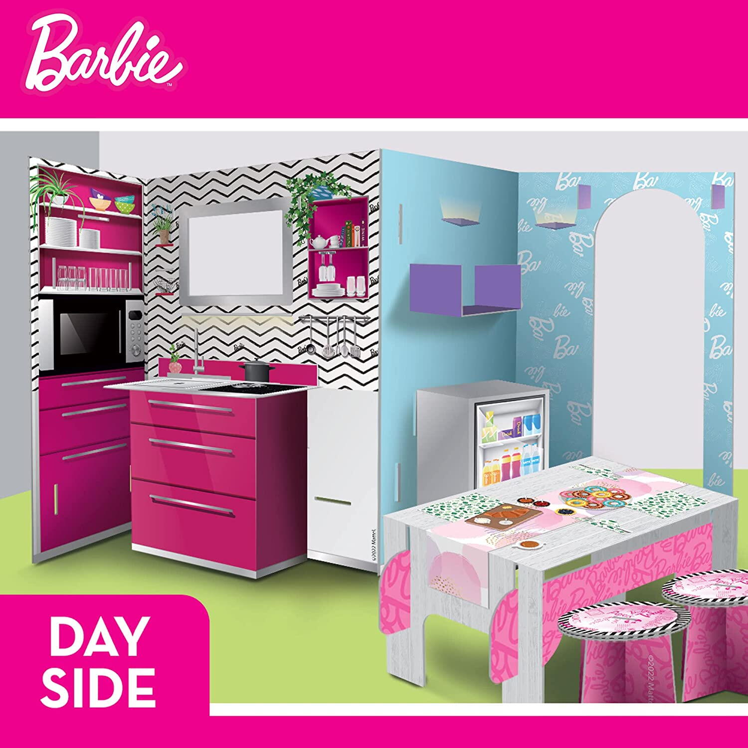 Creeaza si decoreaza - Apartamentul lui Barbie PlayLearn Toys