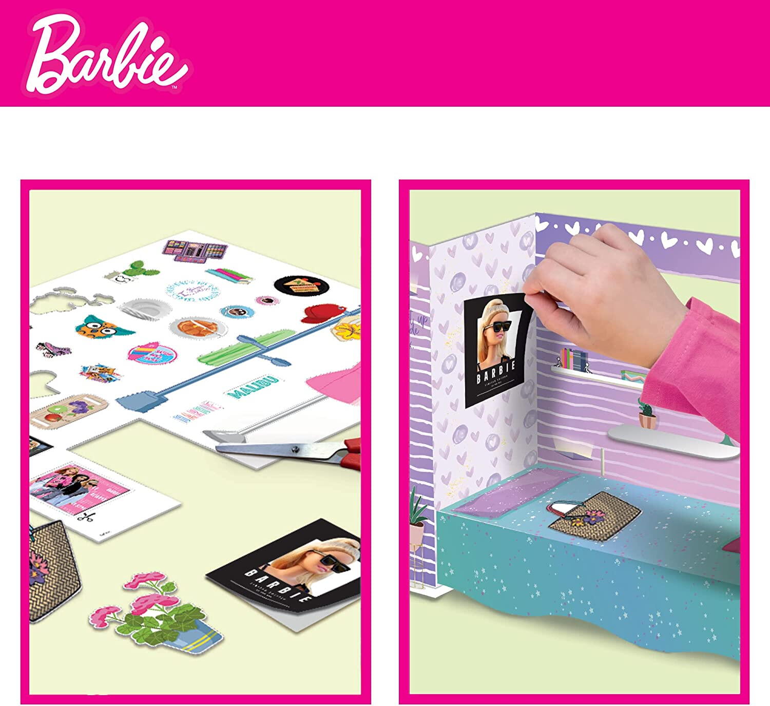 Creeaza si decoreaza - Apartamentul lui Barbie PlayLearn Toys