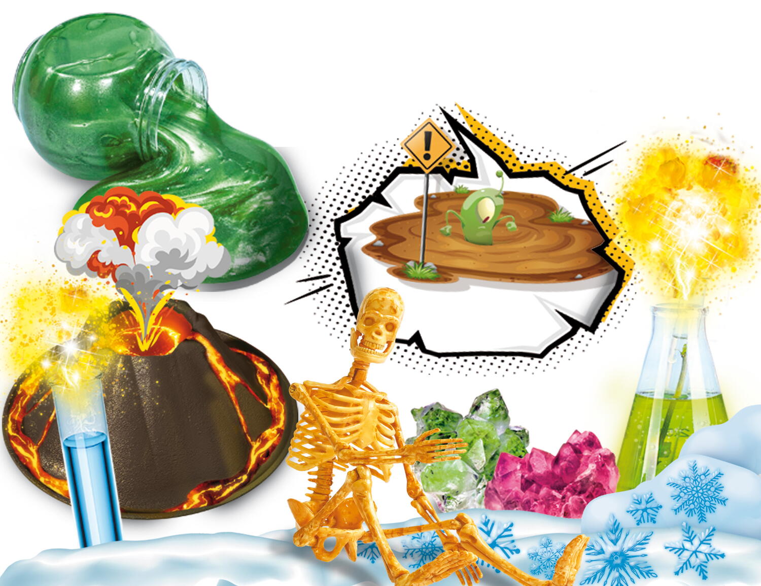 Experimente geniale - Laboratorul profesorului trasnit PlayLearn Toys