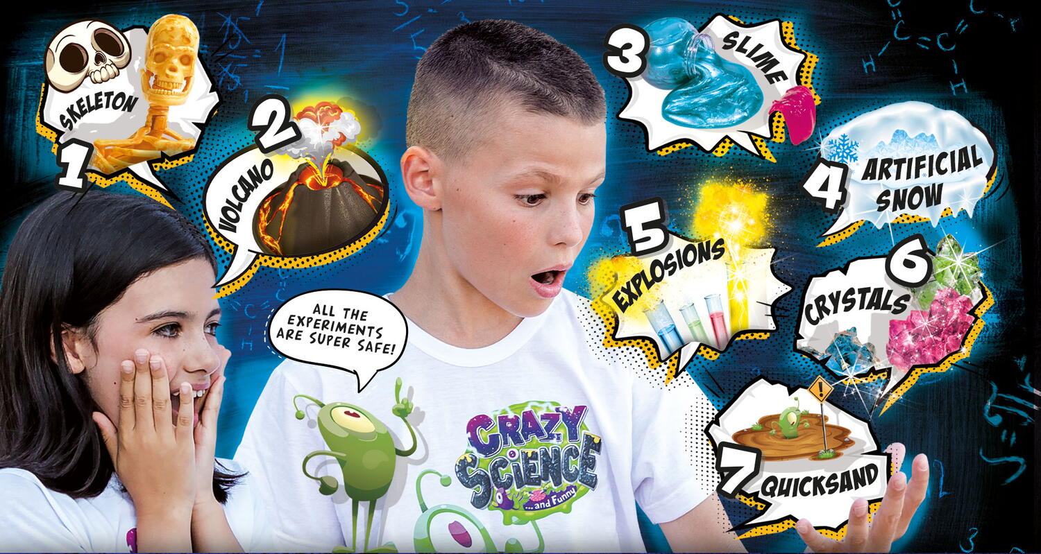 Experimente geniale - Laboratorul profesorului trasnit PlayLearn Toys