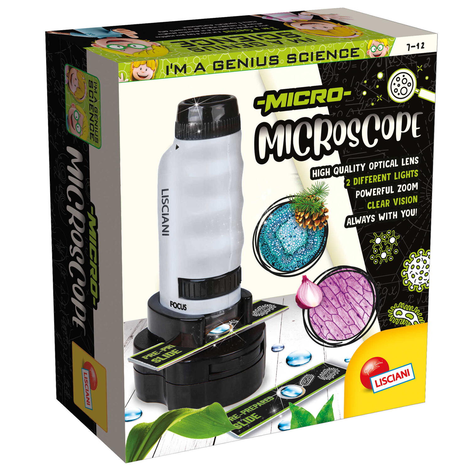 Experimentele micului geniu - Microscop Mini PlayLearn Toys