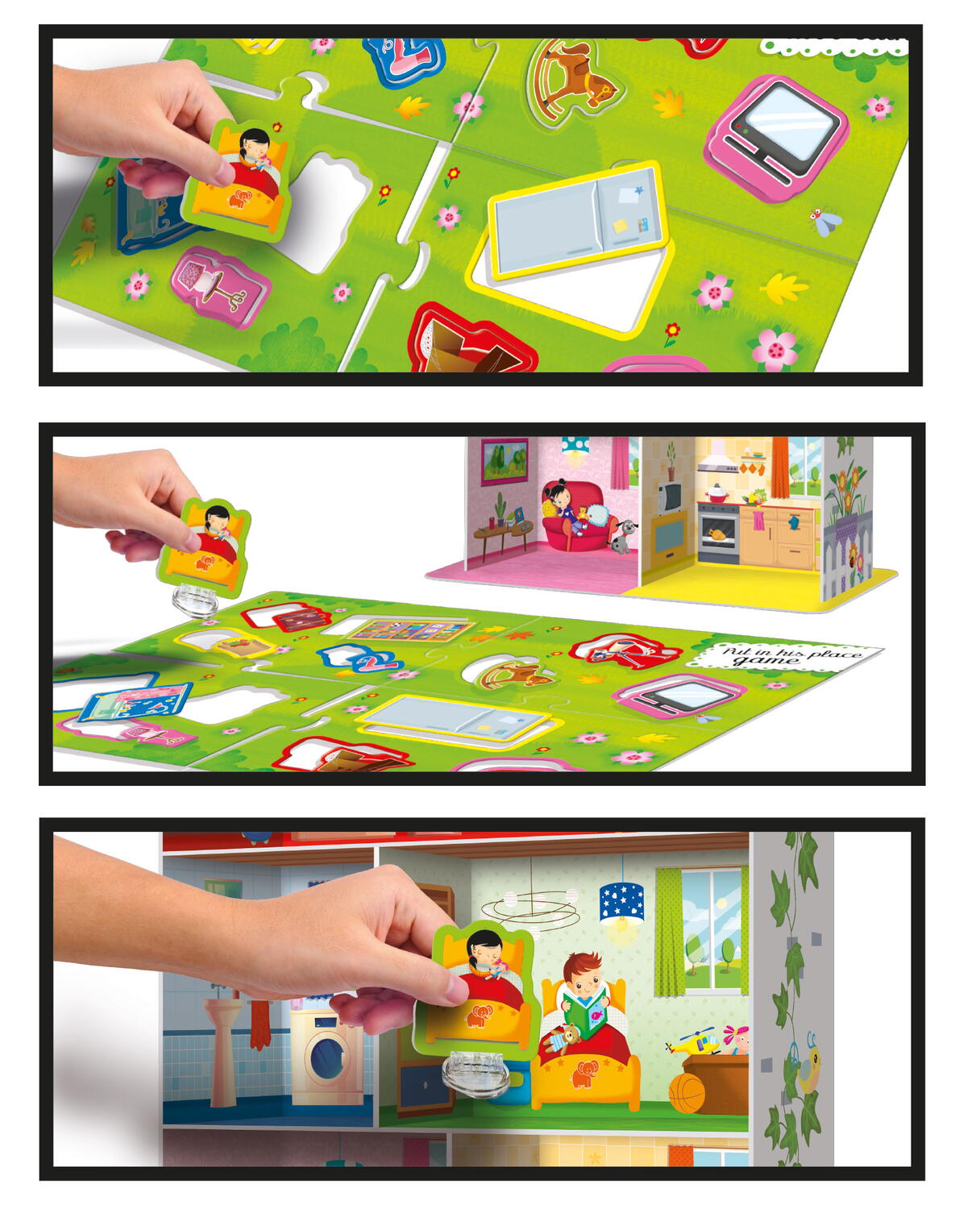 Joc Montessori Maxi - Casuta mea PlayLearn Toys