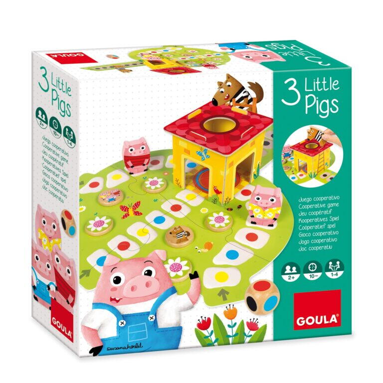 Joc de masa - Cei 3 purcelusi PlayLearn Toys