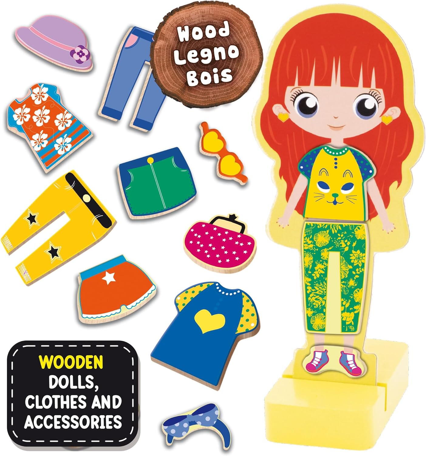 Joc magnetic Montessori - Parada modei PlayLearn Toys