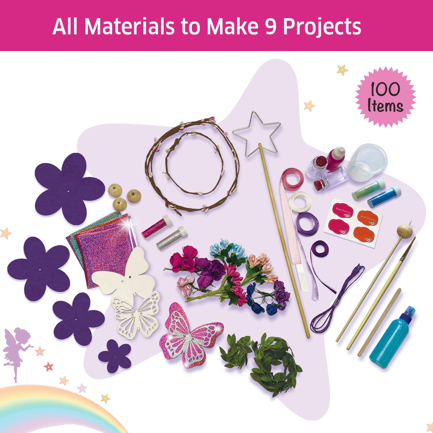 Set creativ - Accesoriile magice ale zanei PlayLearn Toys