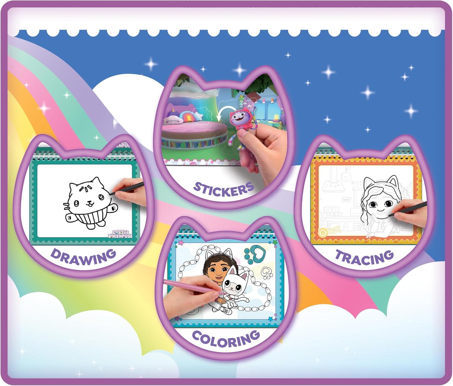 Set de colorat & desenat - Gabby's Dollhouse PlayLearn Toys