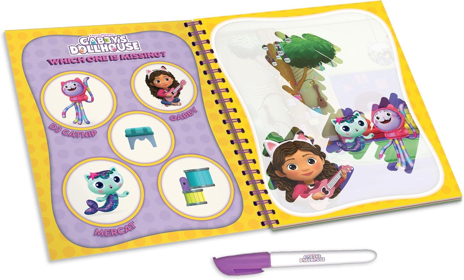 Waterbook: Carte de colorat Gabby's Dollhouse PlayLearn Toys