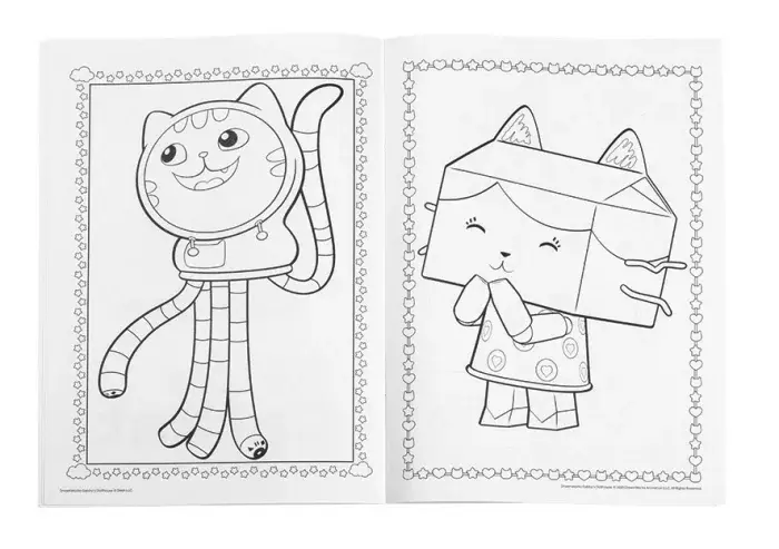 Cartea mea de colorat - Gabby's Dollhouse PlayLearn Toys