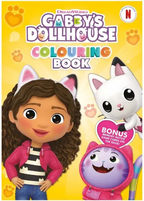 Cartea mea de colorat - Gabby's Dollhouse PlayLearn Toys