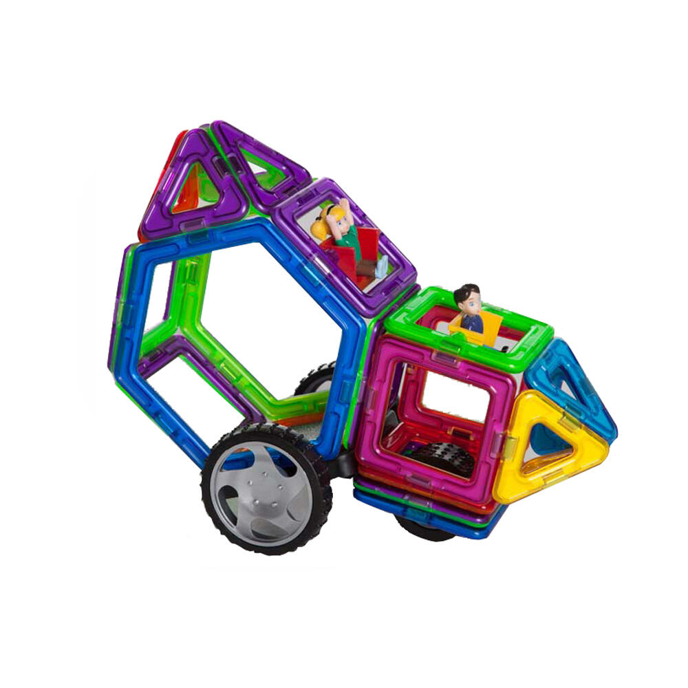 Joc de constructie magnetic - 48 piese PlayLearn Toys