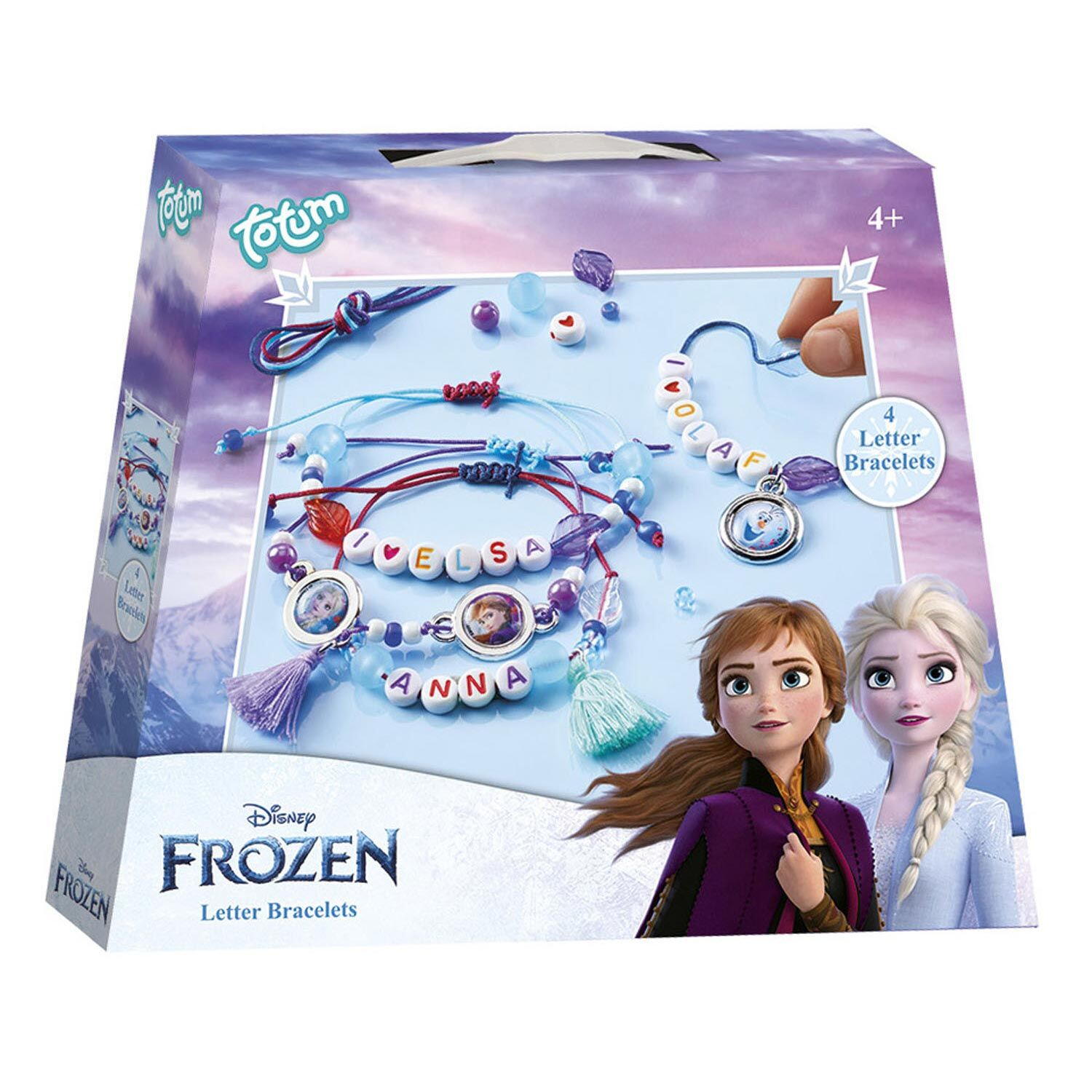 Set bratari cu litere - Frozen PlayLearn Toys