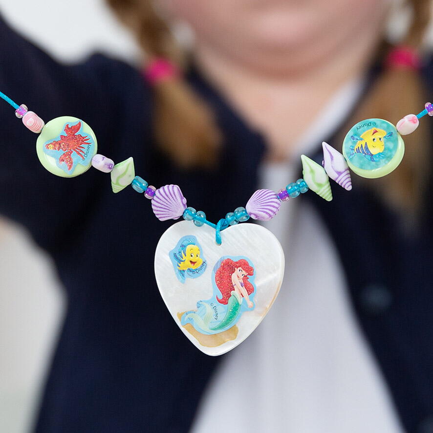Set creativ bijuterii Disney Princess - Micuta Sirena PlayLearn Toys