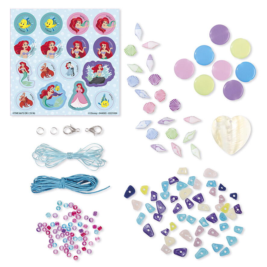 Set creativ bijuterii Disney Princess - Micuta Sirena PlayLearn Toys