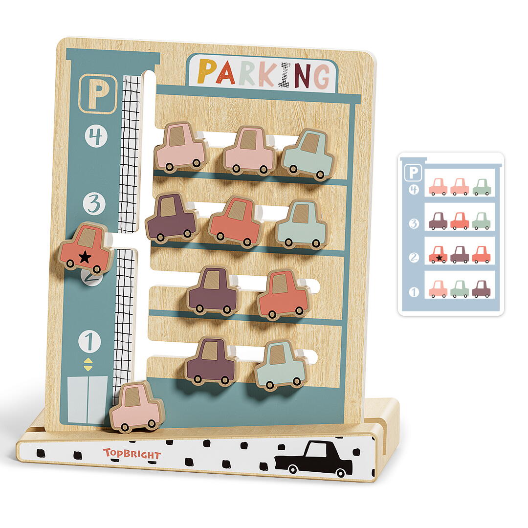 Joc de logica - Parcarea masinutelor PlayLearn Toys