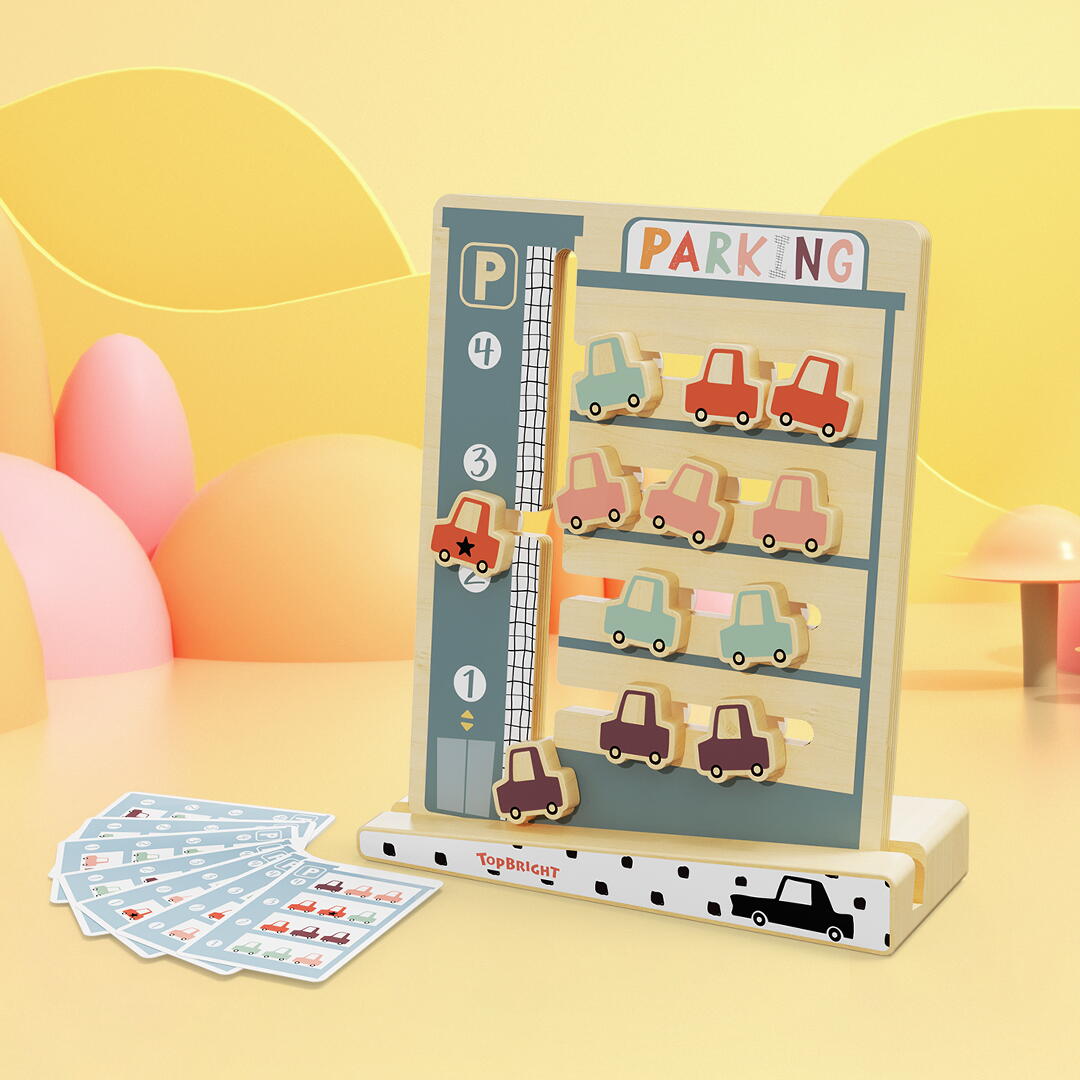 Joc de logica - Parcarea masinutelor PlayLearn Toys