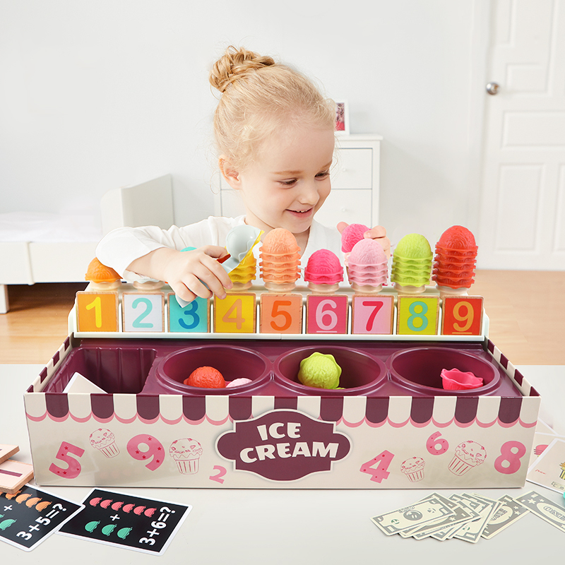 Joc educativ - Inghetata colorata PlayLearn Toys