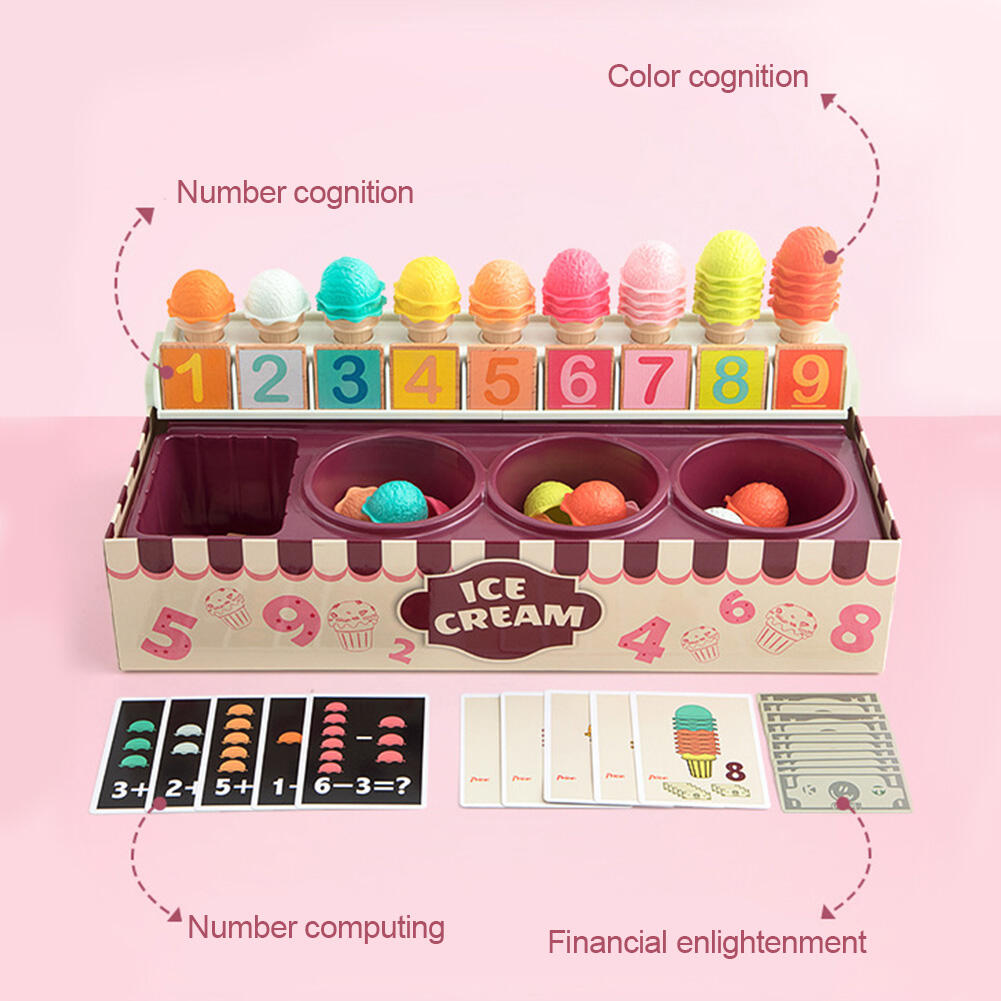 Joc educativ - Inghetata colorata PlayLearn Toys
