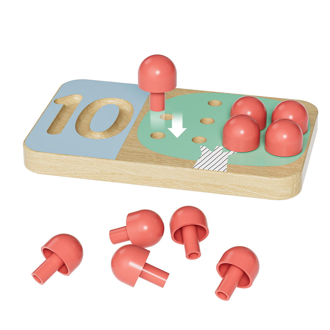 Joc matematic - Copacei cu fructe PlayLearn Toys