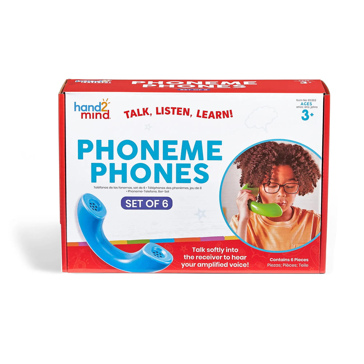 Jocul fonemelor - Telefoane vesele PlayLearn Toys