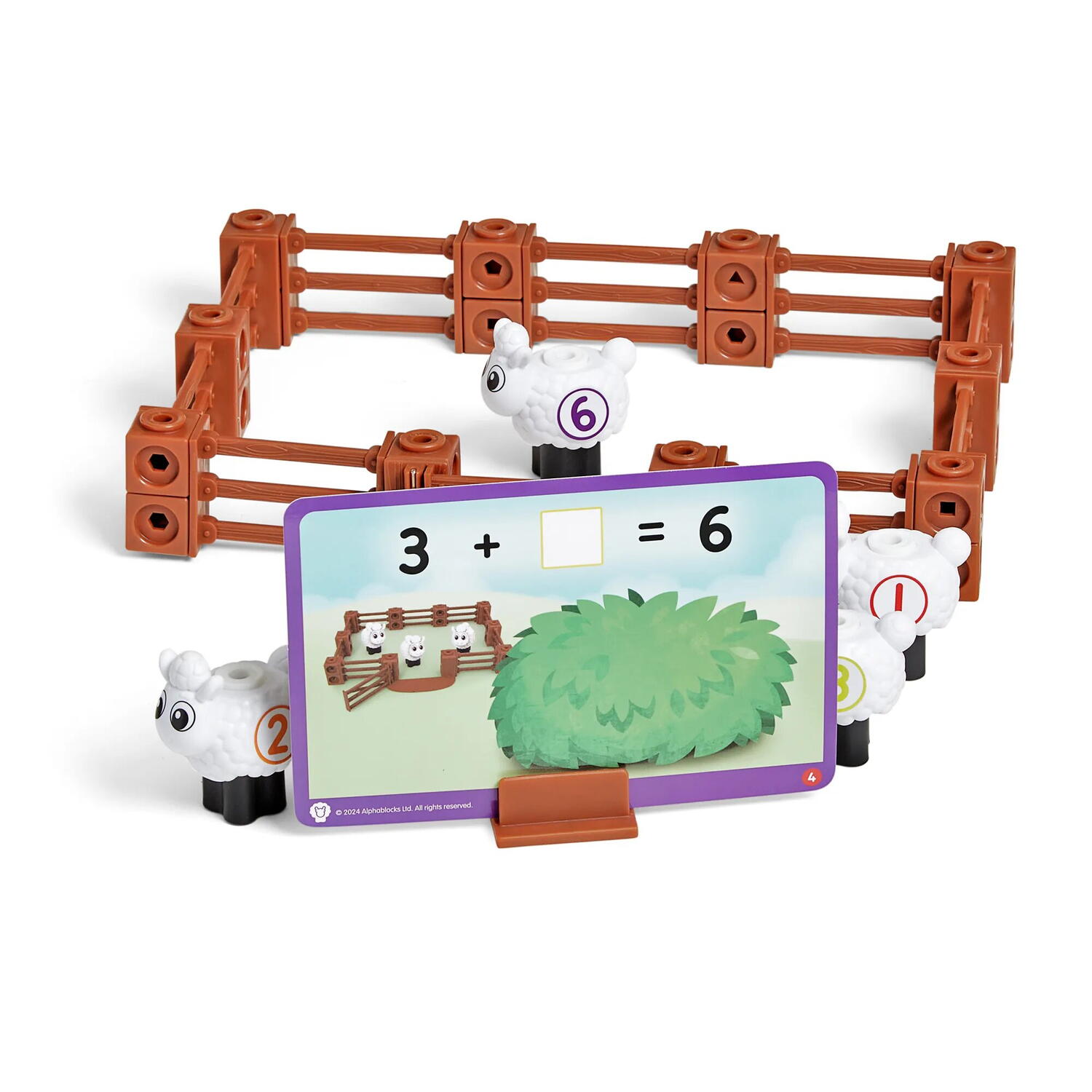 MathLink®Cubes Numberblocks - Ferma oitelor PlayLearn Toys