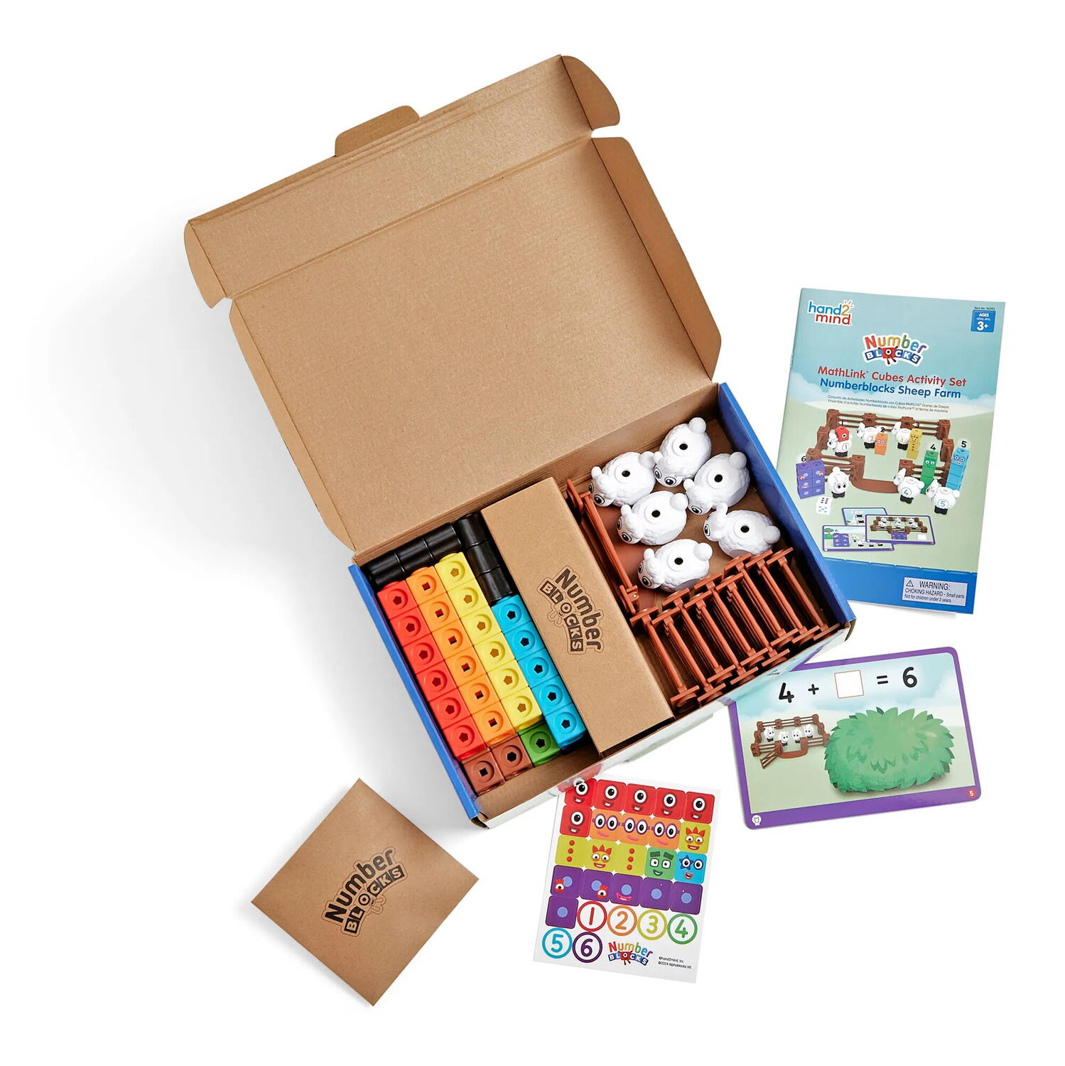 MathLink®Cubes Numberblocks - Ferma oitelor PlayLearn Toys