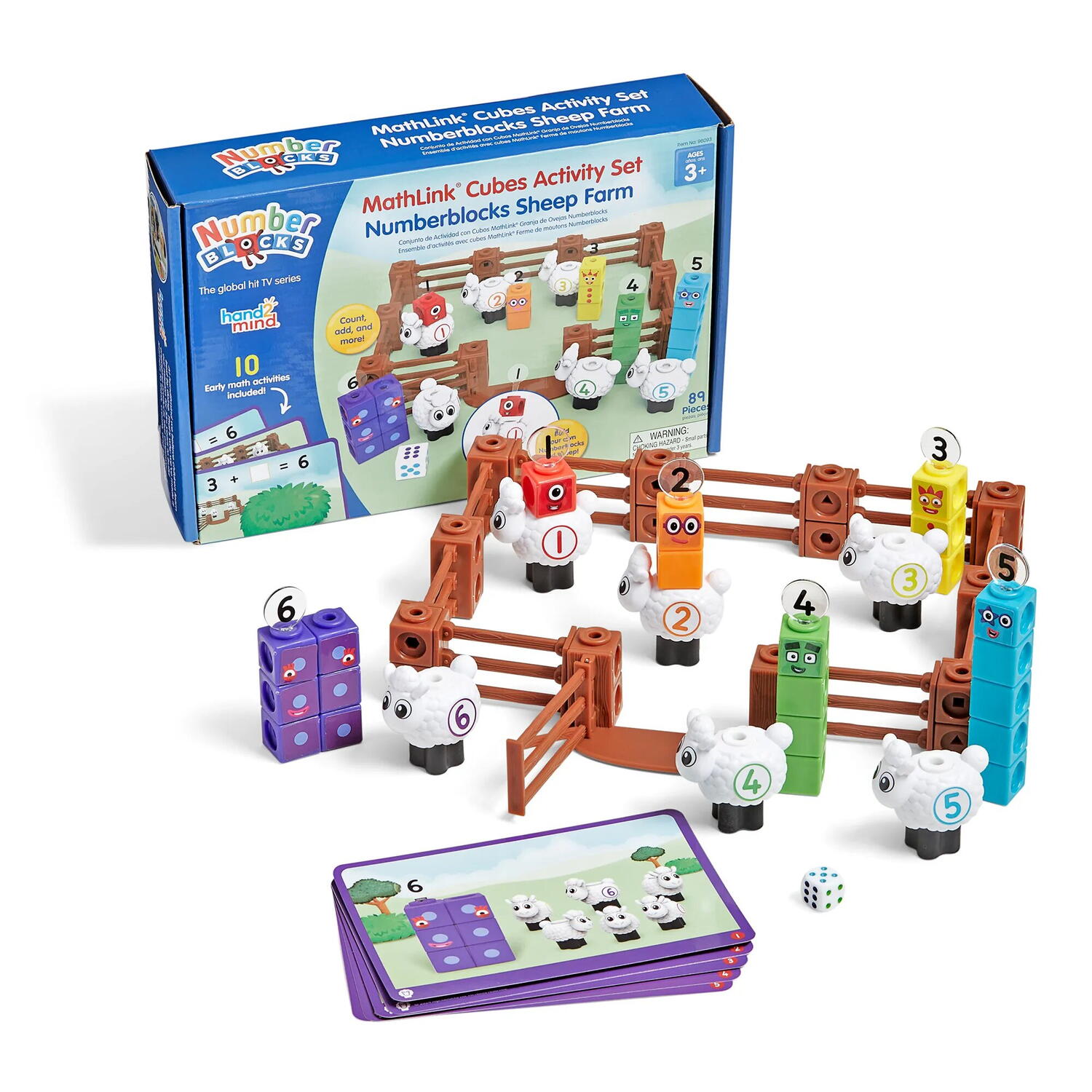 MathLink®Cubes Numberblocks - Ferma oitelor PlayLearn Toys