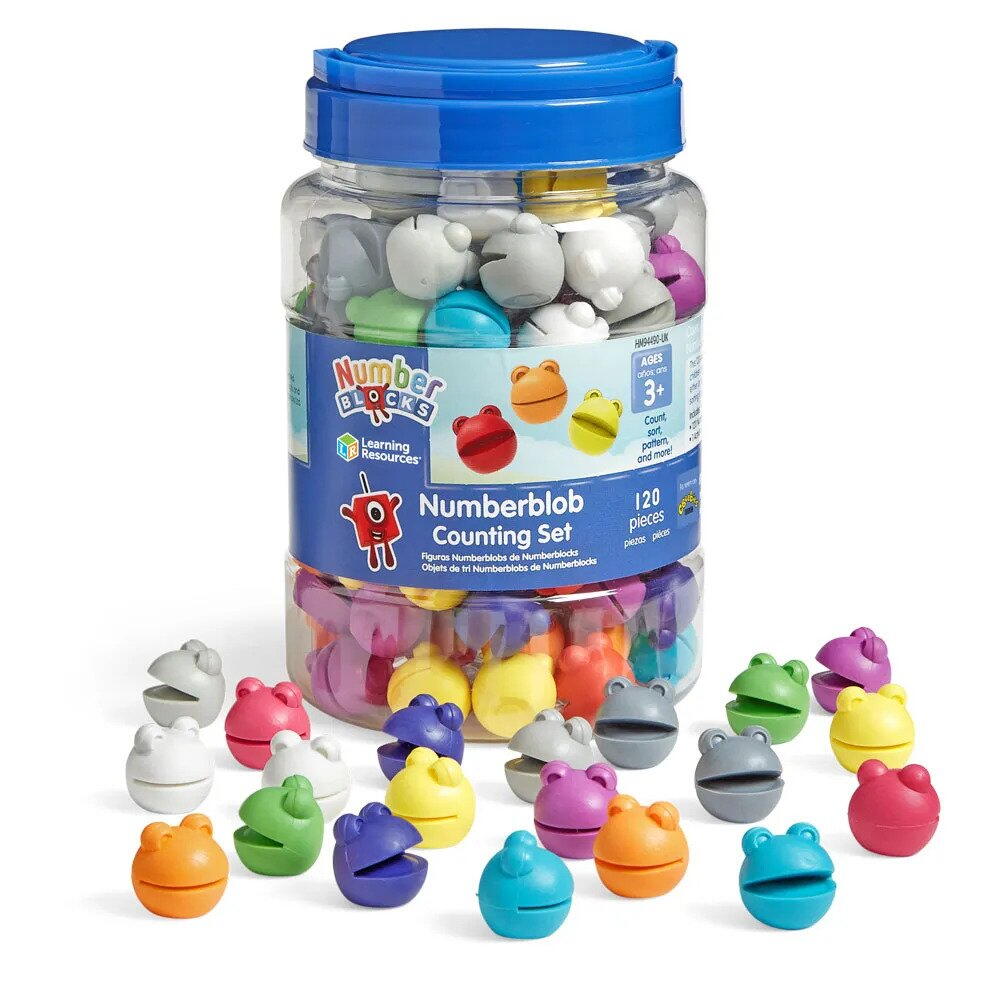 Set Numberblocks pentru sortat si numarat - Numberblob PlayLearn Toys