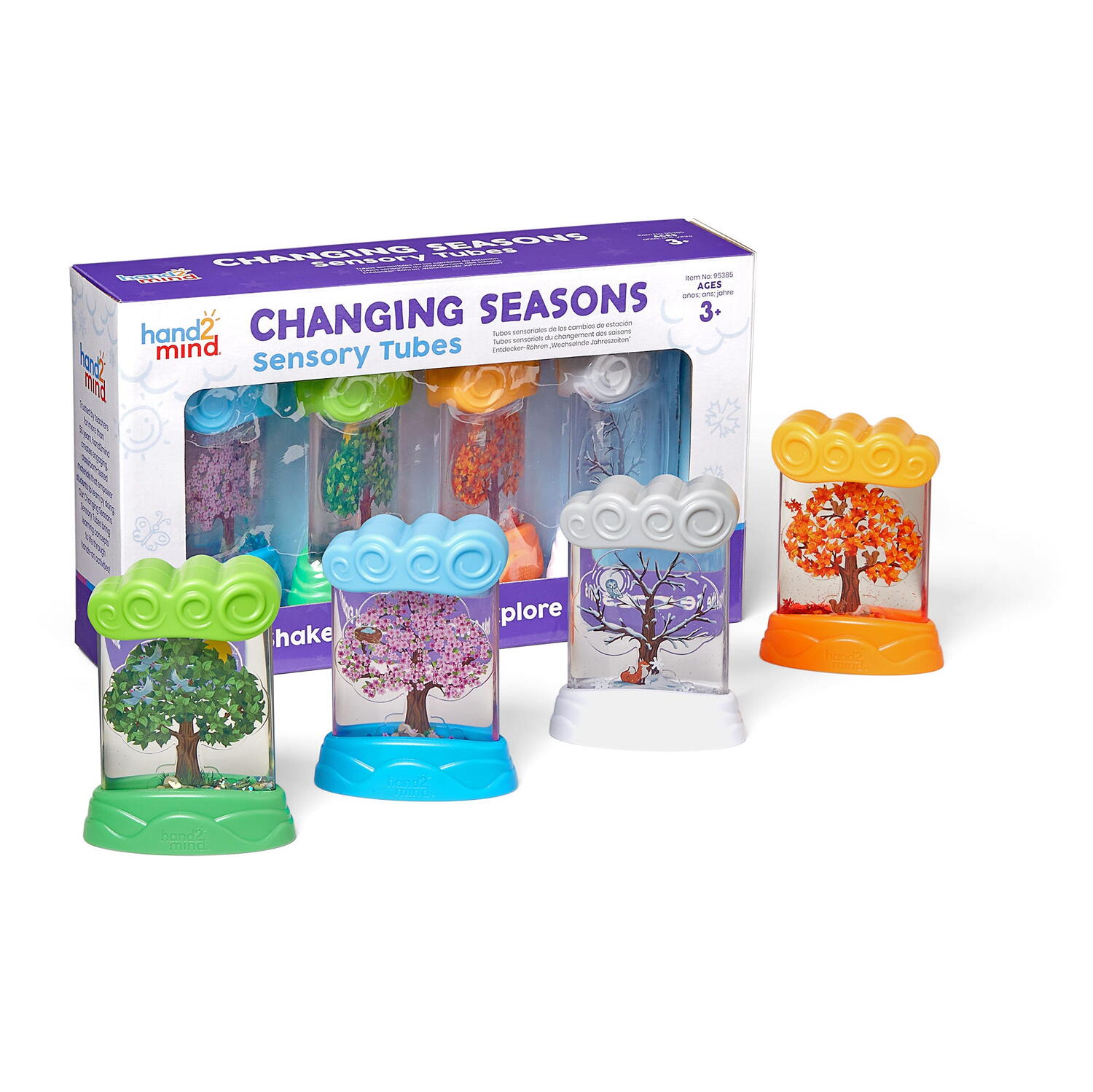 Set eprubete senzoriale - Anotimpurile PlayLearn Toys