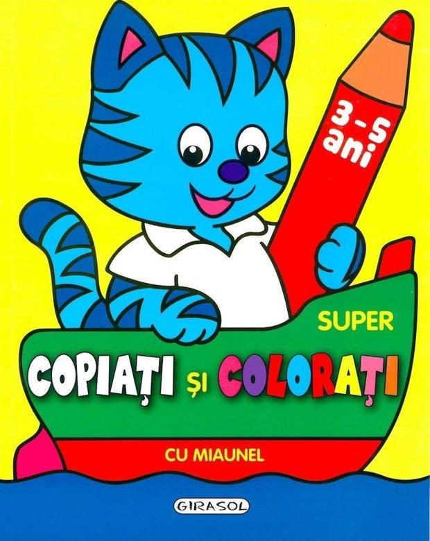 Super copiati si colorati cu Miaunel PlayLearn Toys