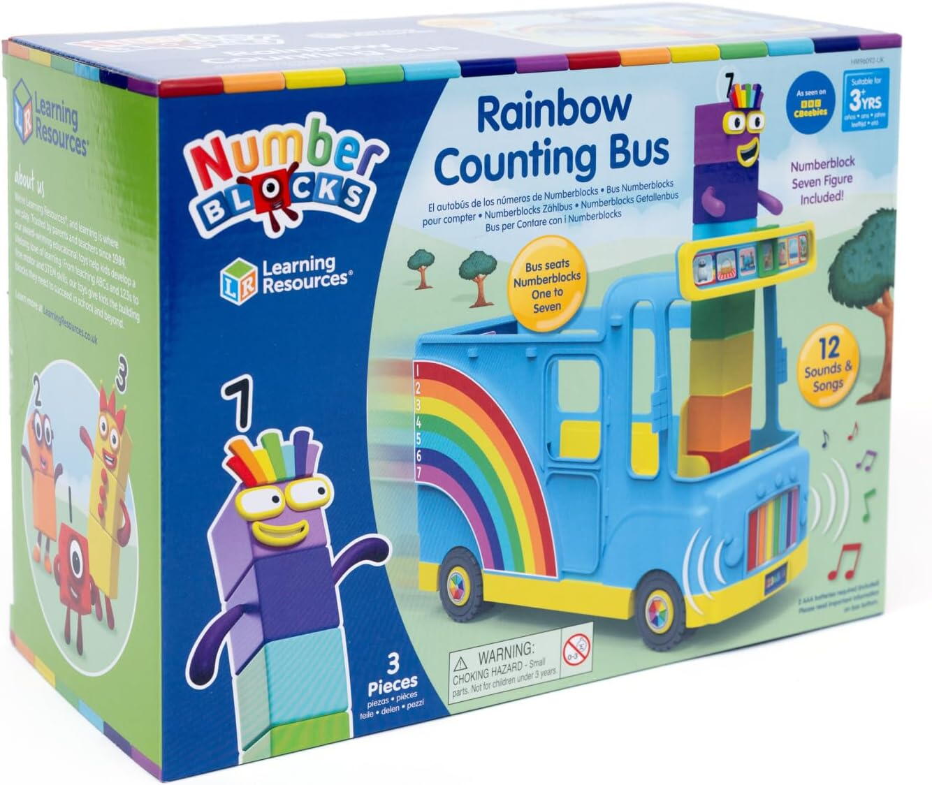 Joc de rol - Numberblocks® si autobuzul curcubeu PlayLearn Toys