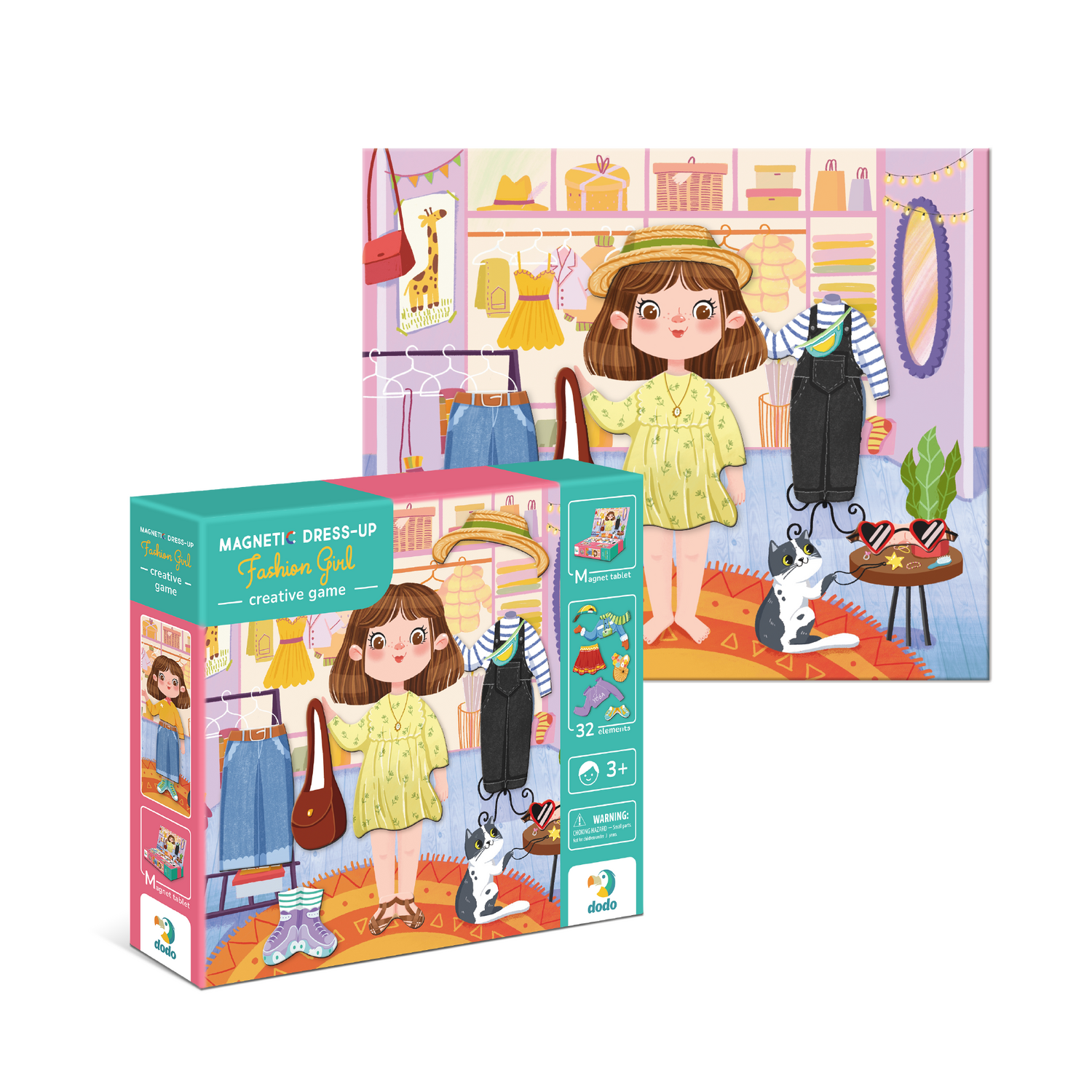 Joc magnetic - Parada modei PlayLearn Toys