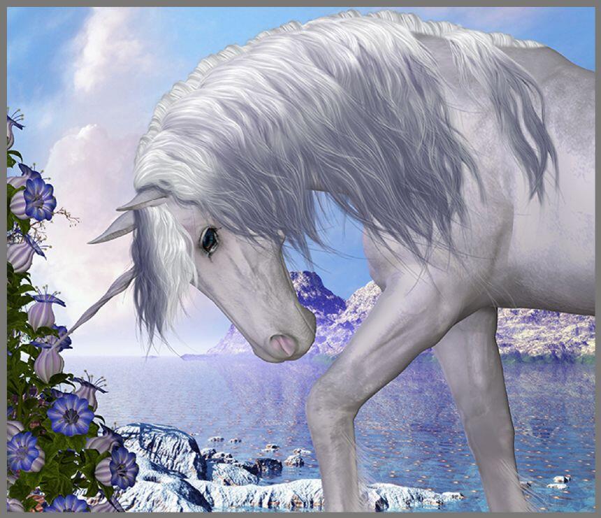 Proiector tip lanterna - Zane si unicorni PlayLearn Toys