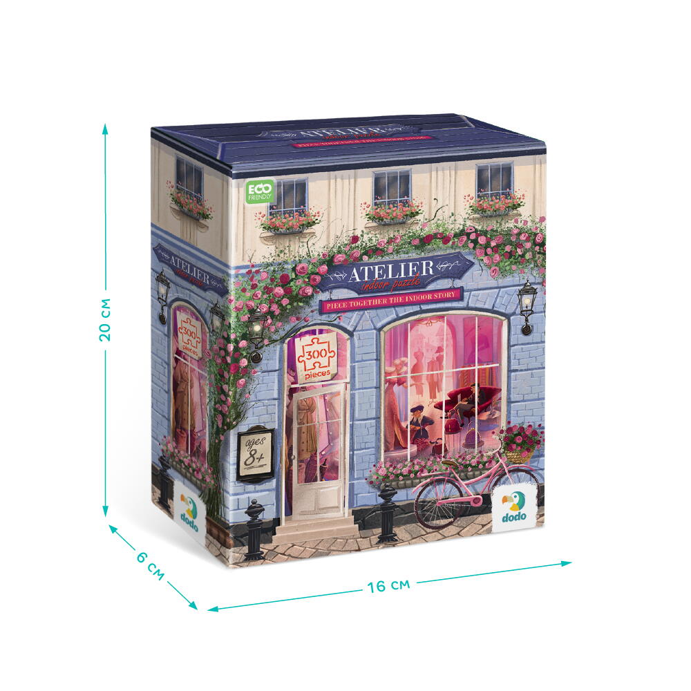 Puzzle - Atelierul de moda (300 piese) PlayLearn Toys