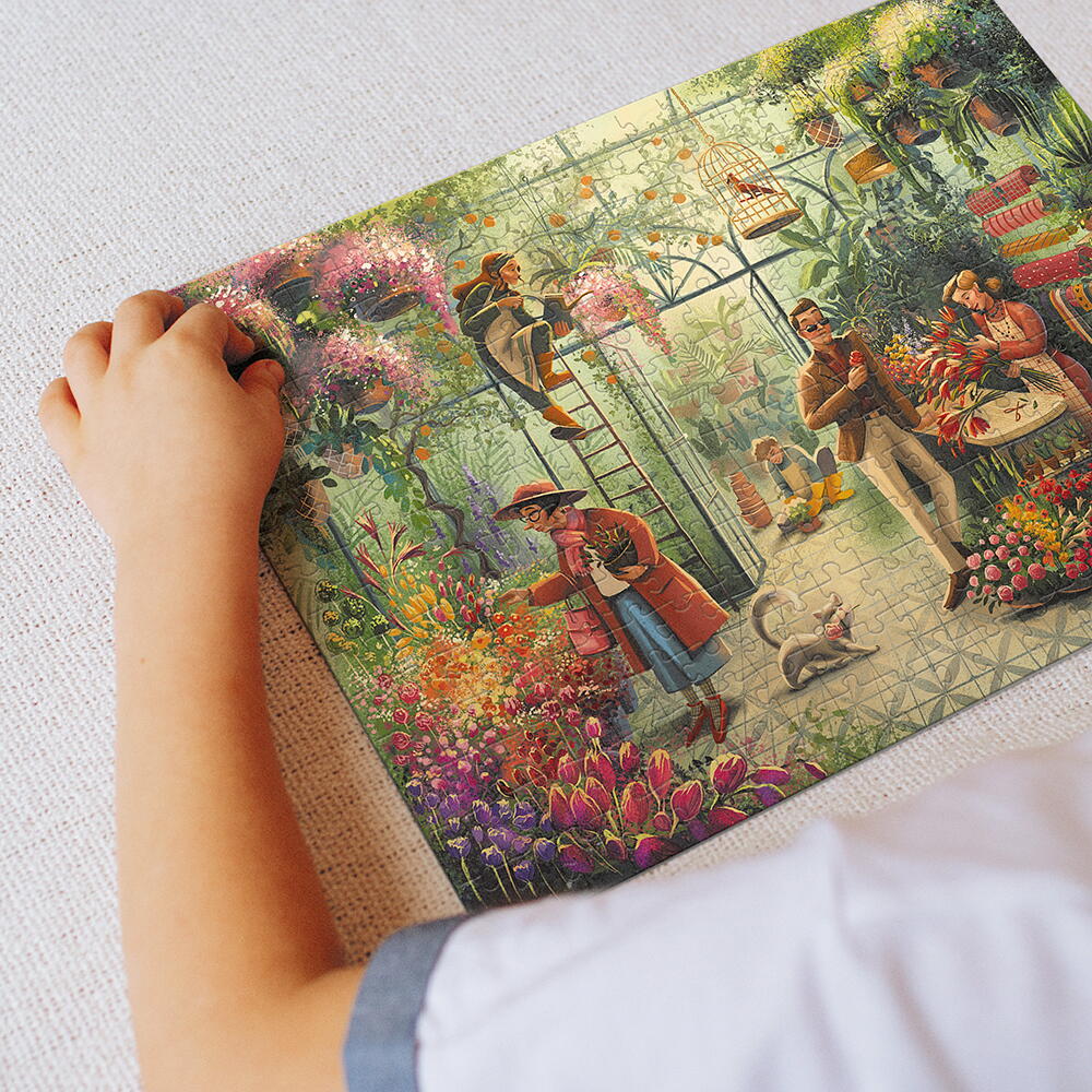 Puzzle - Floraria (300 piese) PlayLearn Toys