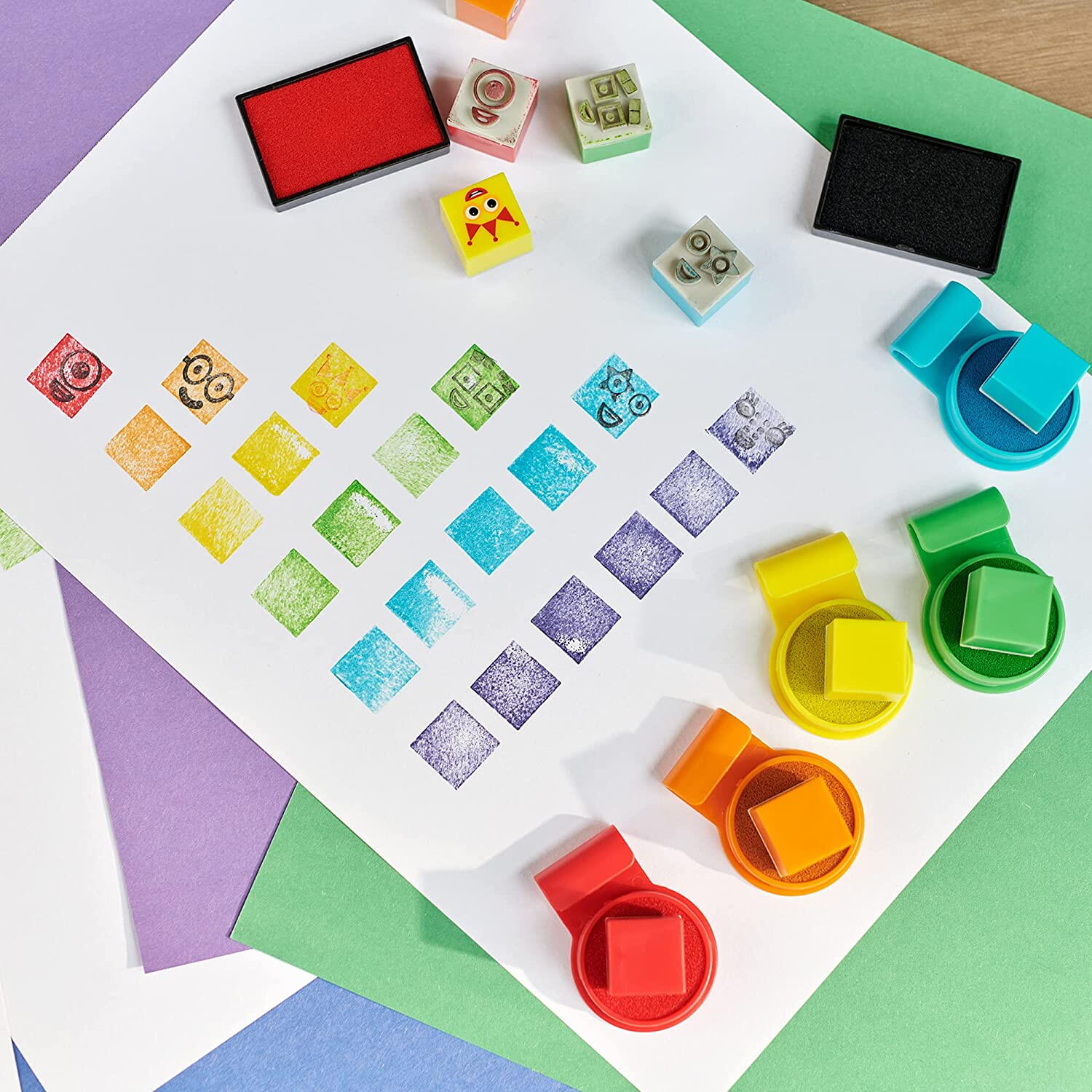 Set activitati cu stampile - Numberblocks PlayLearn Toys