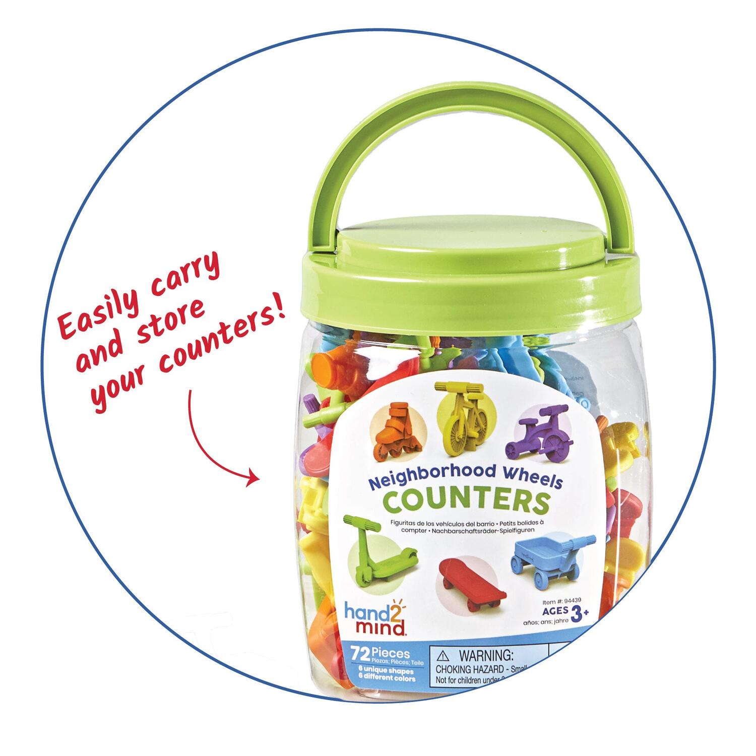 Set sortat si numarat - Vehiculele mele PlayLearn Toys
