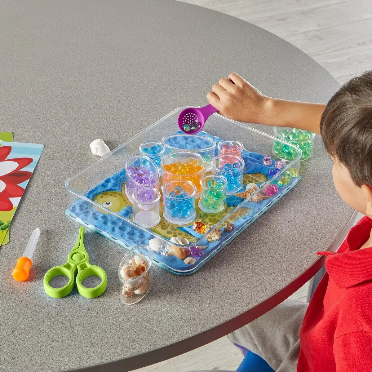 Set tavita pentru activitati senzoriale PlayLearn Toys