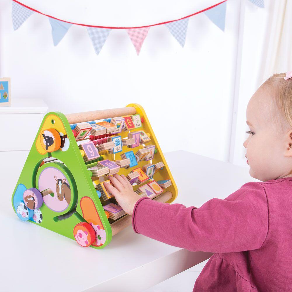 Centru de activitati - litere si imagini in engleza PlayLearn Toys