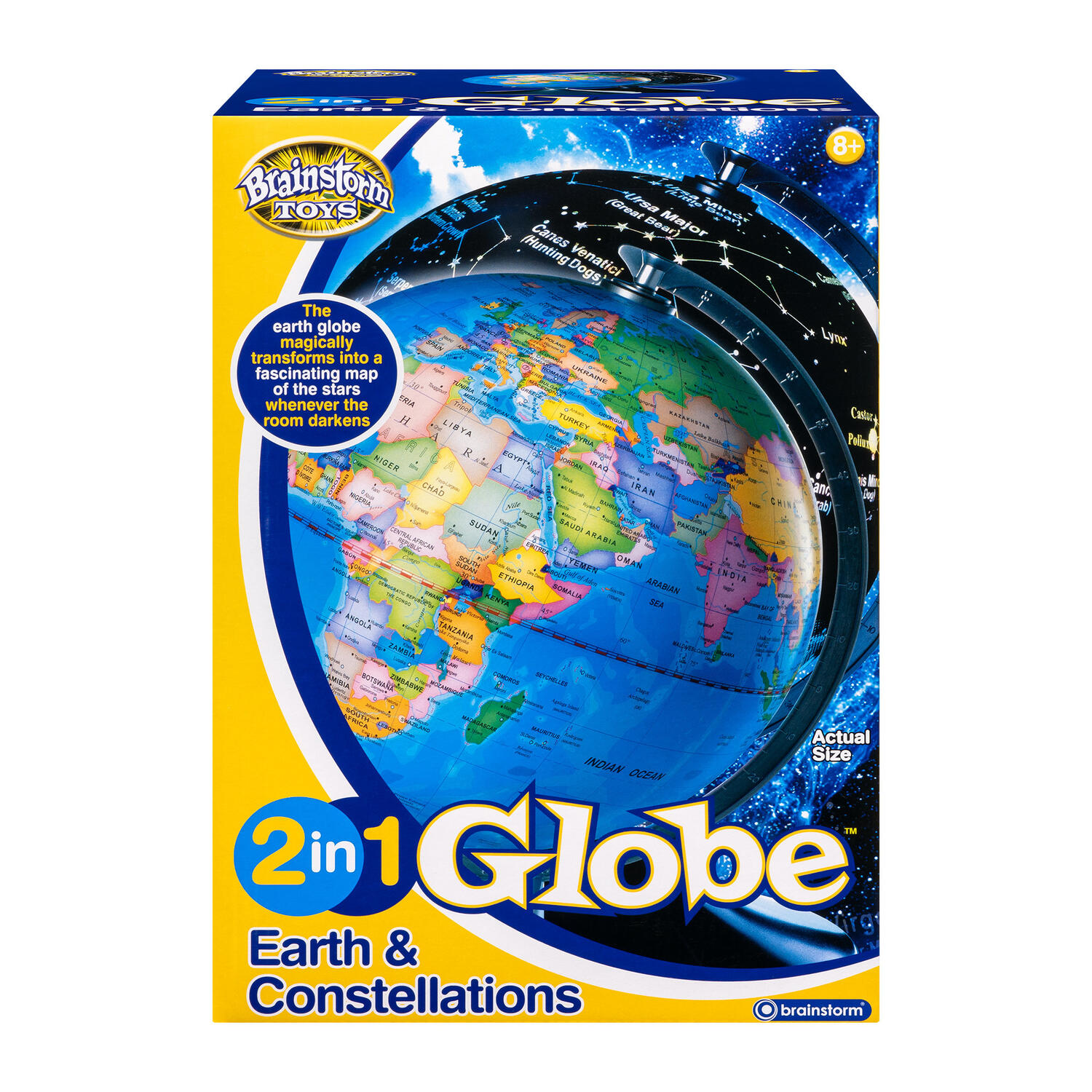 Glob 2 in 1 - Pamantul si constelatiile PlayLearn Toys
