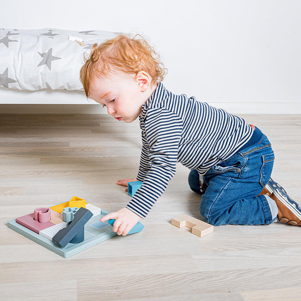 Joc 2 in 1 mozaic (pastel) PlayLearn Toys