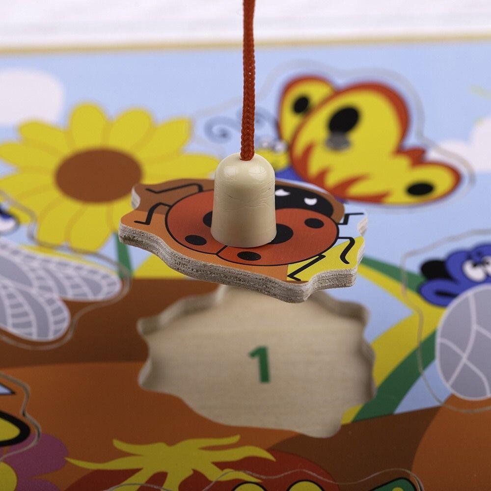 Joc de pescuit magnetic - Prietenii din gradina PlayLearn Toys