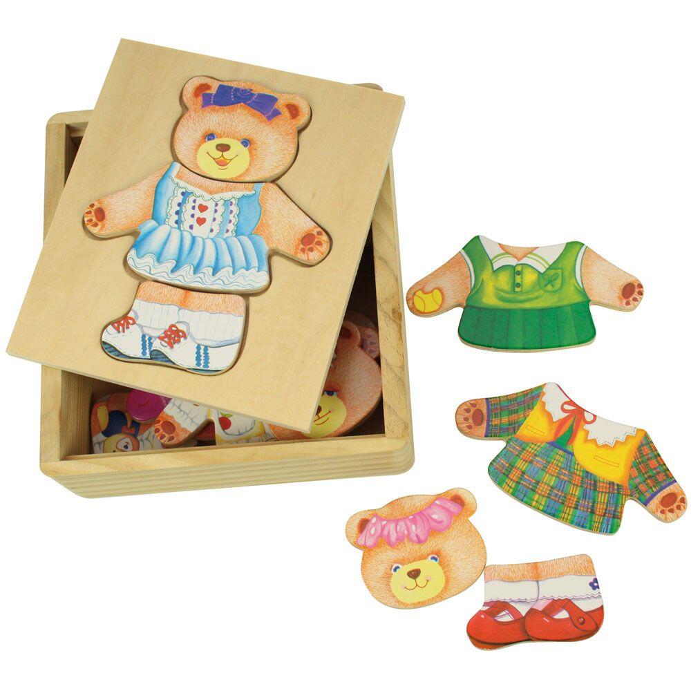 Joc de potrivire - doamna Urs PlayLearn Toys