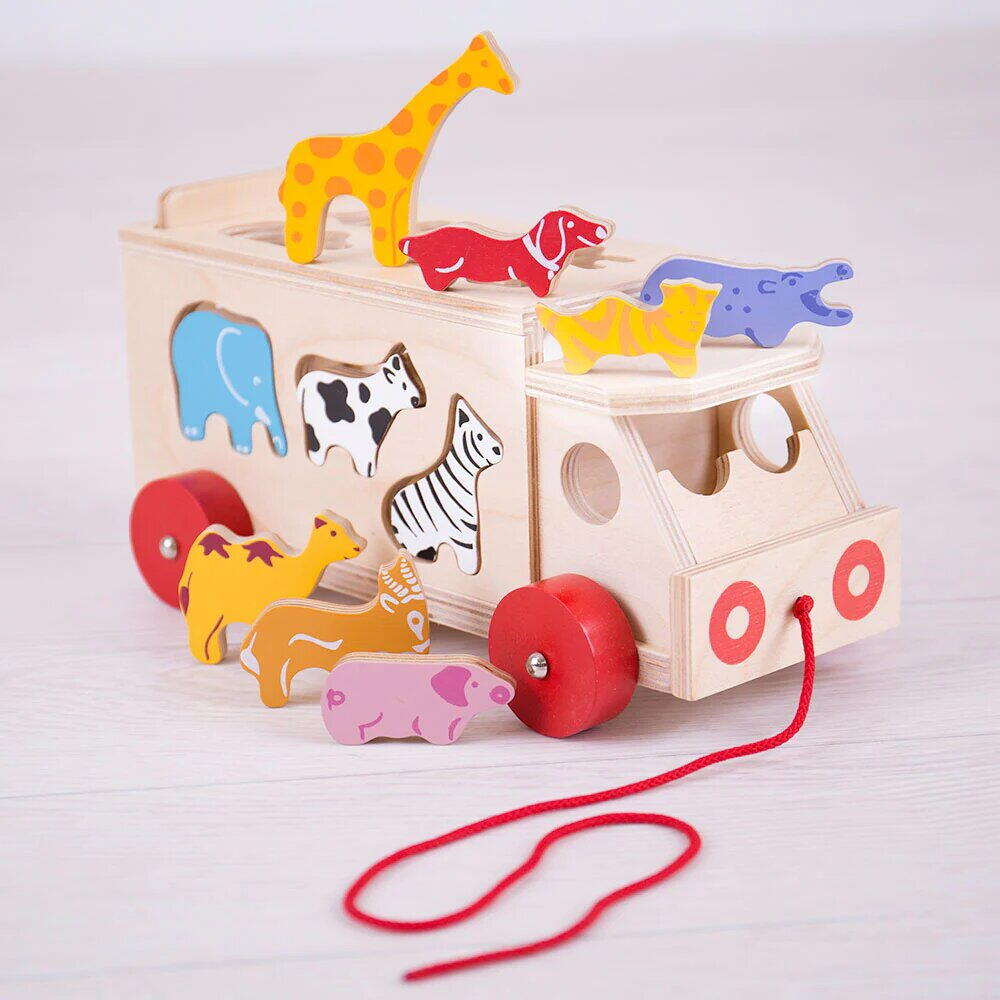 Joc de sortare - Camionul animalutelor PlayLearn Toys