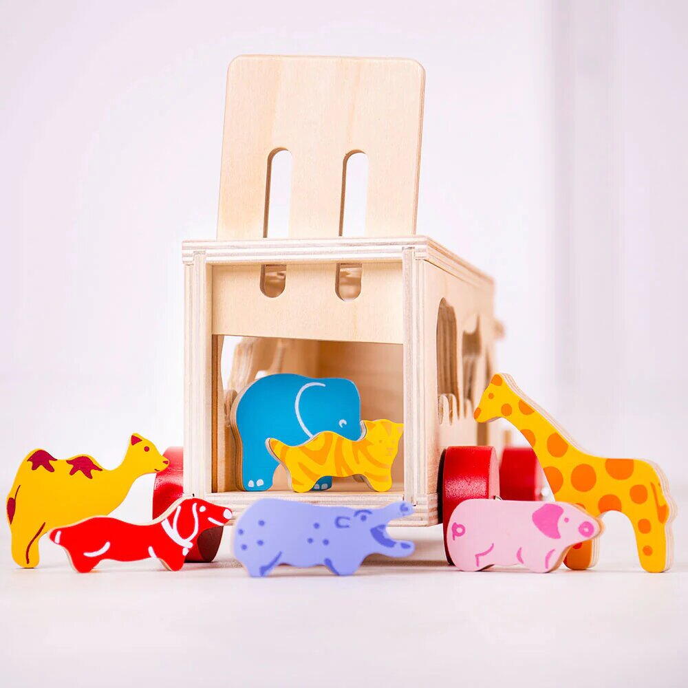 Joc de sortare - Camionul animalutelor PlayLearn Toys
