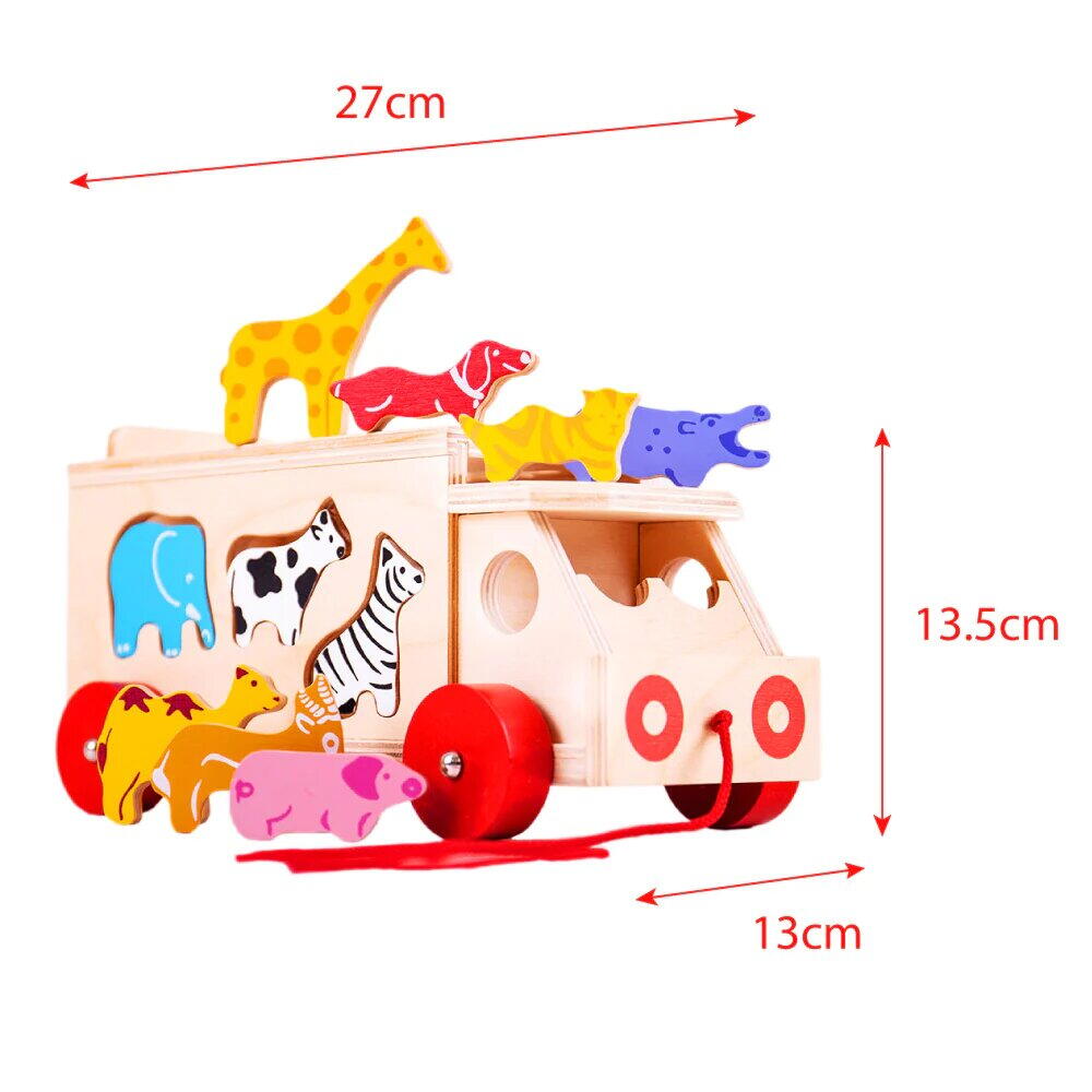 Joc de sortare - Camionul animalutelor PlayLearn Toys