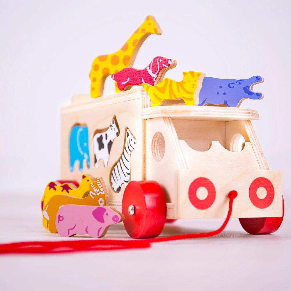 Joc de sortare - Camionul animalutelor PlayLearn Toys