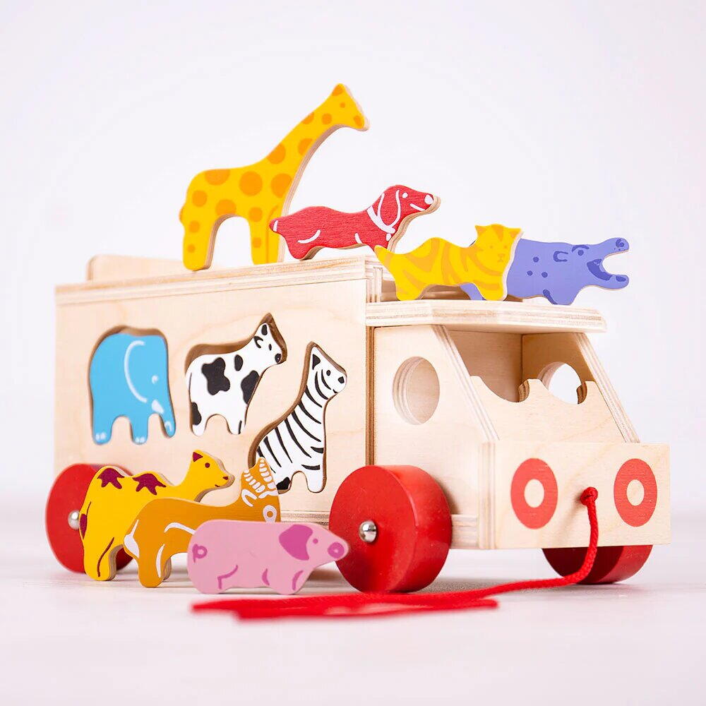 Joc de sortare - Camionul animalutelor PlayLearn Toys